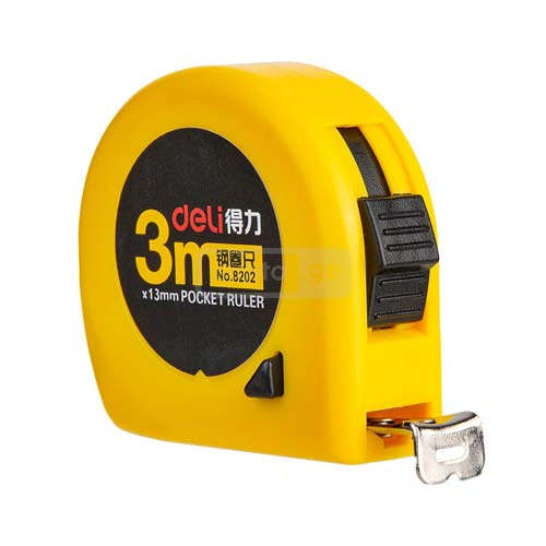 DELI Pocket Ruler 3m